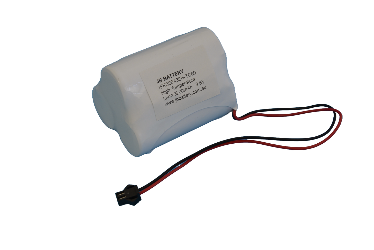 LiFePO4 3 cell 26650 9.6V 3.2Ah Triangle PCB Emergency Lighting Battery Pack w/ Connector (Pierlite) image 1