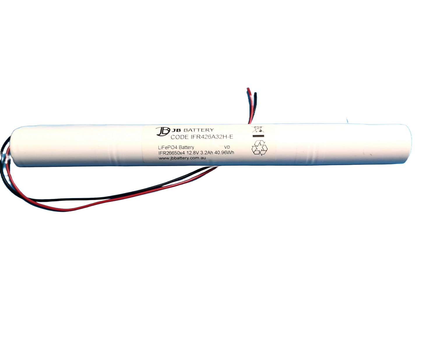 LiFePO4 4 cell 26650 12.8V 3.2Ah Stick Emergency Lighting Battery Pack image 0