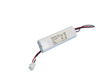 4 cell AA1500mAh 4.8V Ni-MH High Temperature 2by2 Emergency Lighting Battery Pack w/ Connector (Eaton Menvier) image 2