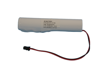 LiFePO4 2 cell IFR26650MUB 6.4V 3.2Ah Stick PCB Emergency Lighting Battery Pack w/ Connector (Pierlite) image 0