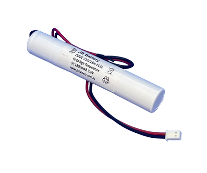 NiCD 3.6V 1.8Ah with Connector ABB Stanilite replacement - JB Battery