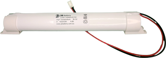 NiCD 4.8V 4.0Ah Stick With Connector and Mounting Caps | Pierlite replacement