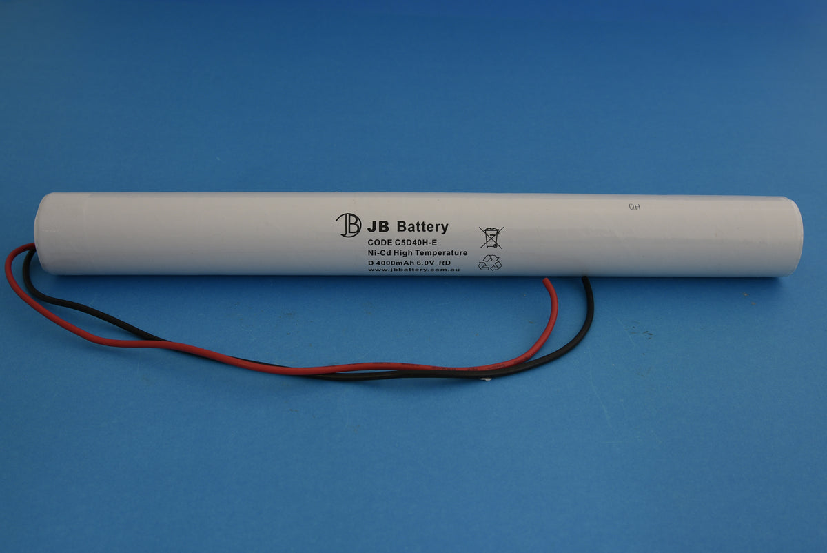 NiCD 6.0V 4.0Ah Stick | Emergency Lighting Battery Pack