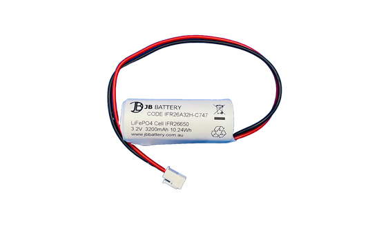 LiFePO4 IFR18650 3.2V 1.5Ah PCB Emergency Lighting Battery Pack w/ Connector (Clevertronics) image 0