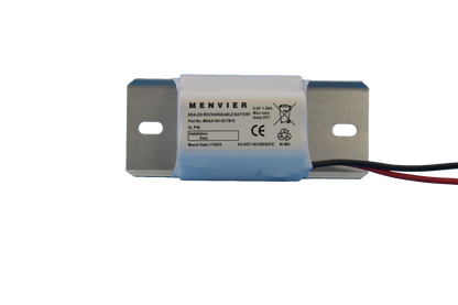5 cell AA1500mAh 6.0V Ni-MH High Temperature 2by3 Emergency Lighting Battery Pack w/ Connector and Bracket (Eaton Menvier) image 1
