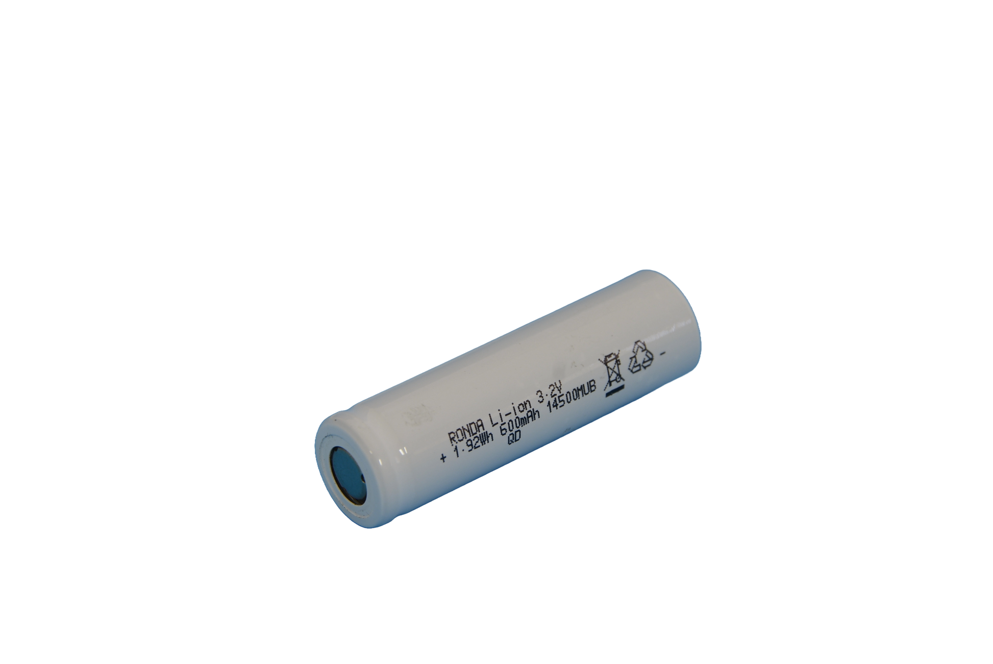 LiFePO4 Single Cell IFR14500 3.2V 600mAh image 0