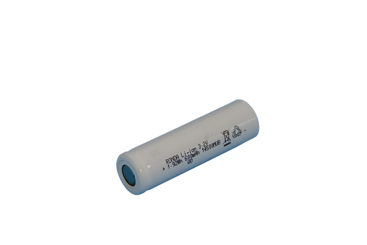 LiFePO4 Single Cell IFR14500 3.2V 600mAh image 0